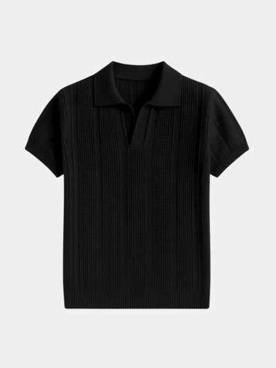 Solenne™ | Polo Testurizzata Avorio