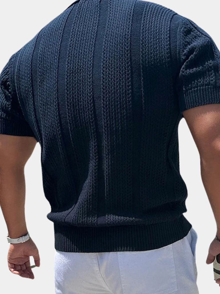 Solenne™ | Polo Testurizzata Avorio