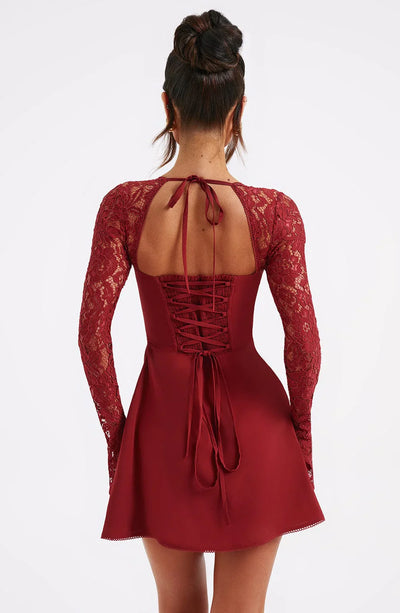 Anastasia™ | Abito Corto in Pizzo