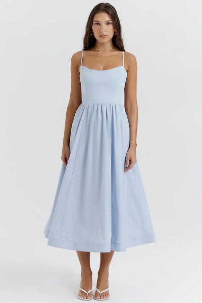 Ludovica™ | Abito Maxi Corallo