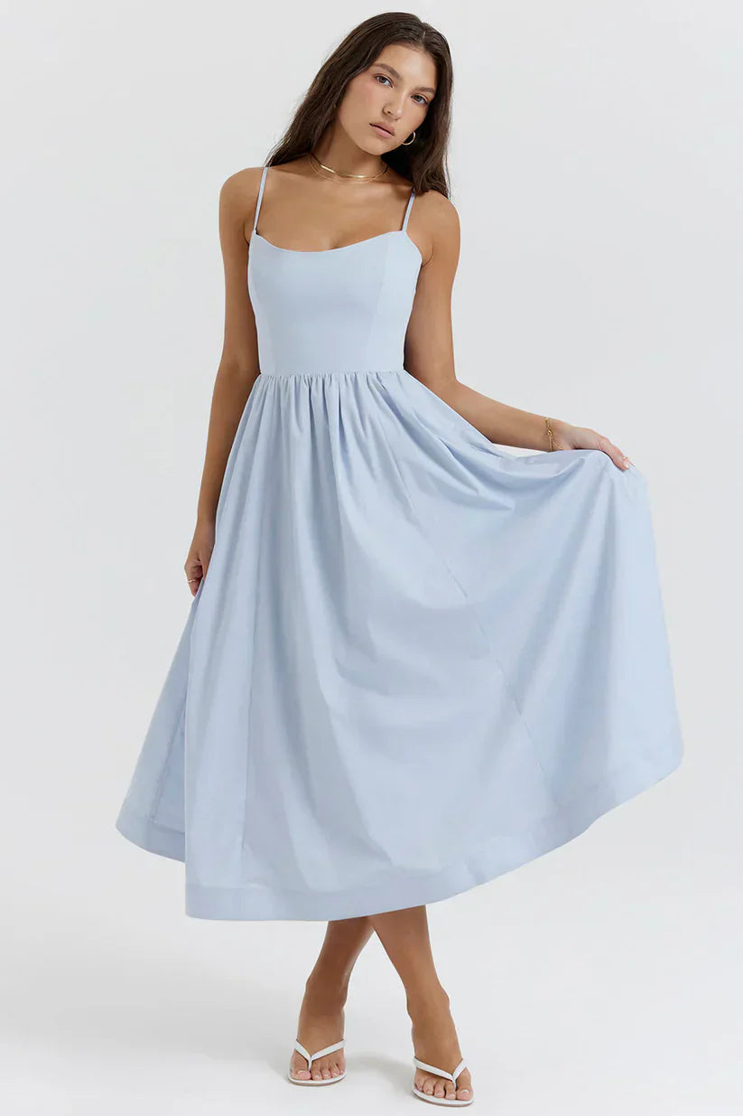 Ludovica™ | Abito Maxi Corallo