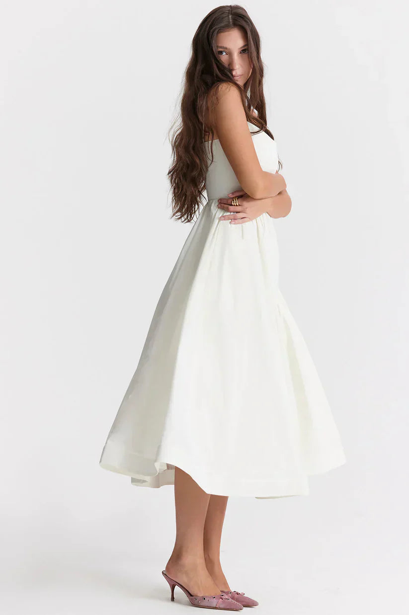 Ludovica™ | Abito Maxi Corallo