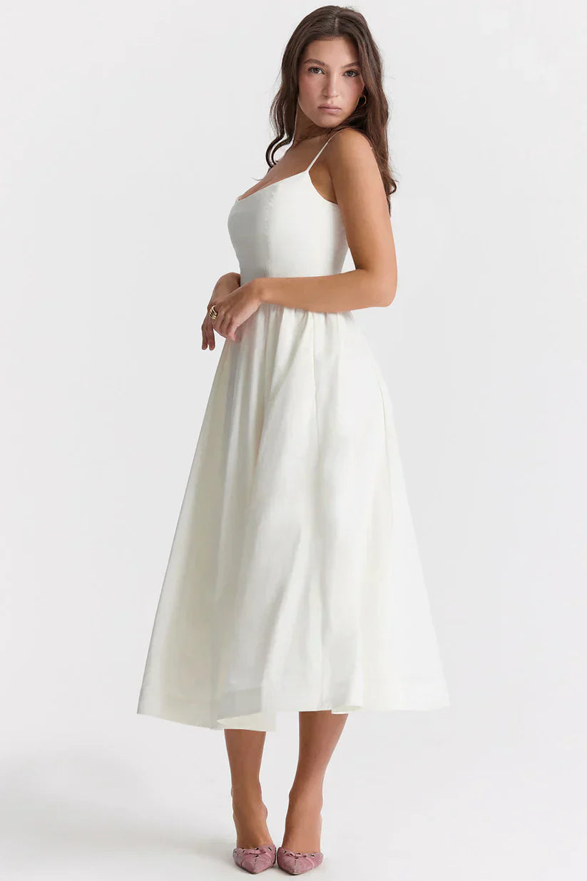 Ludovica™ | Abito Maxi Corallo