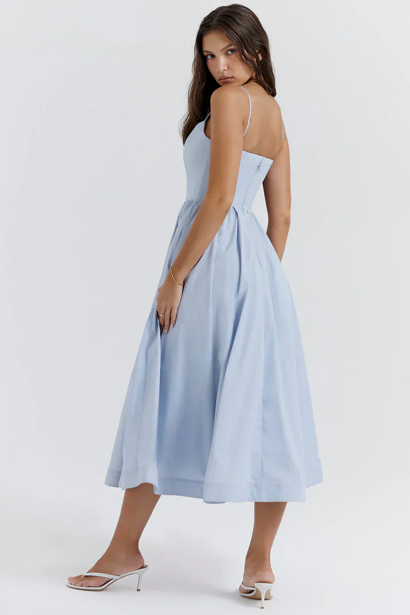 Ludovica™ | Abito Maxi Corallo