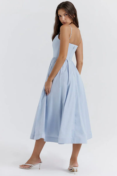 Ludovica™ | Abito Maxi Corallo