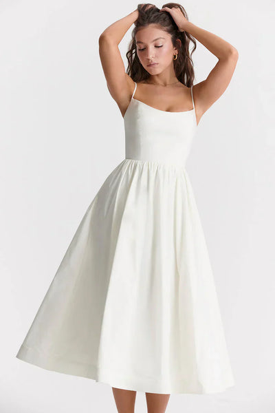 Ludovica™ | Abito Maxi Corallo