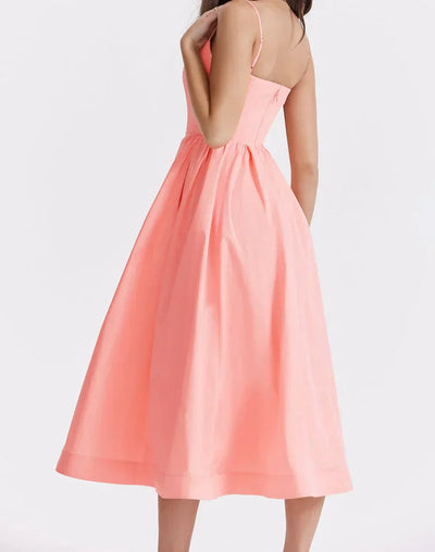 Ludovica™ | Abito Maxi Corallo