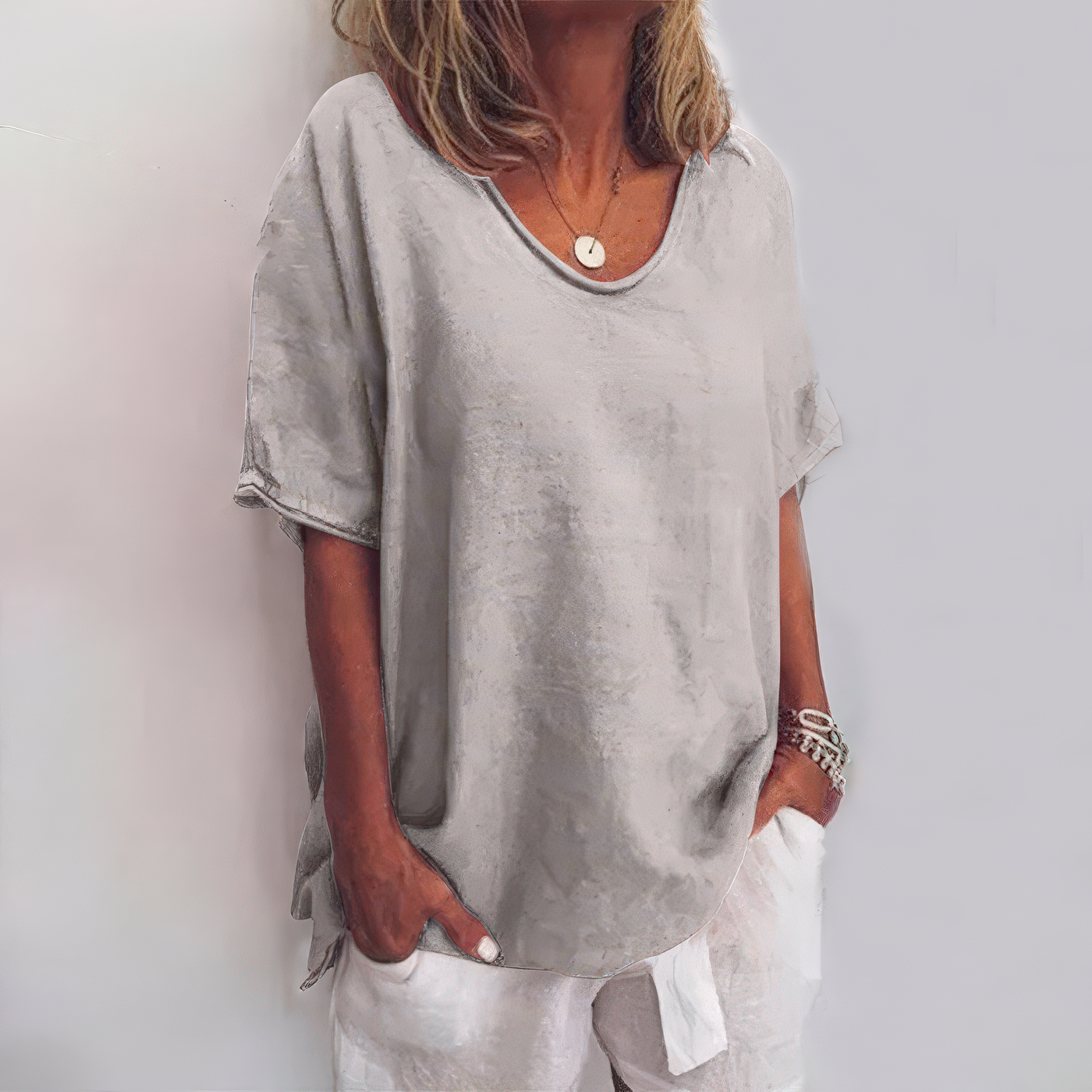 Anna™ | Blusa Ampia e Confortevole