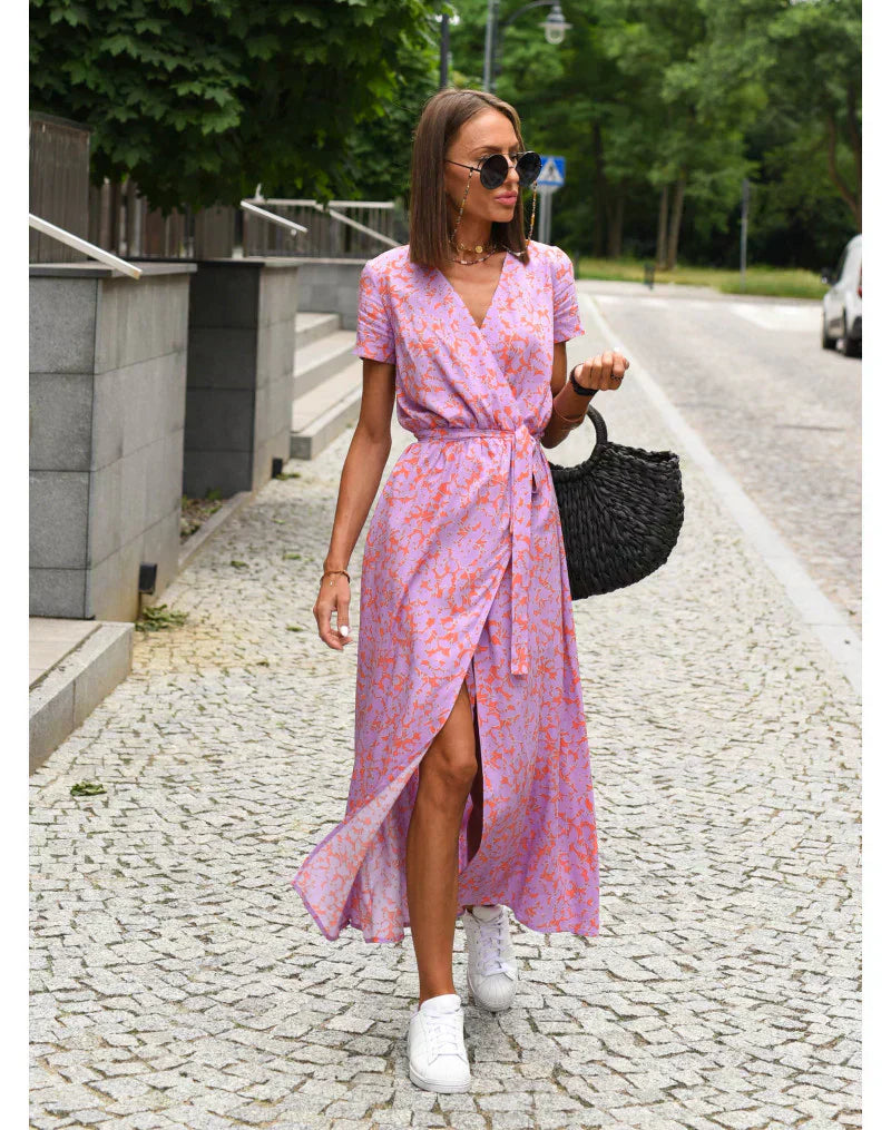 Suzanne™ | Abito Elegante con Scollo a V