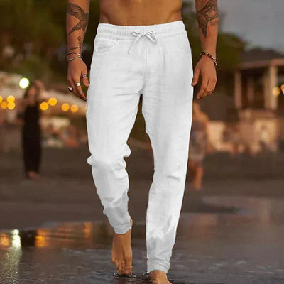 Maiko™ | Pantaloni in Lino Casual
