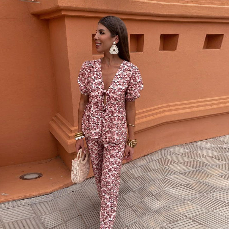 Ginevra™ | Completo Estivo Stampato