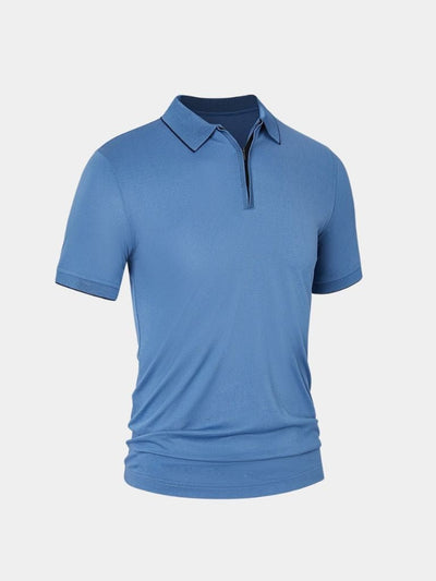 Rinaldi™ | Polo in Maglia con Zip a Quarto