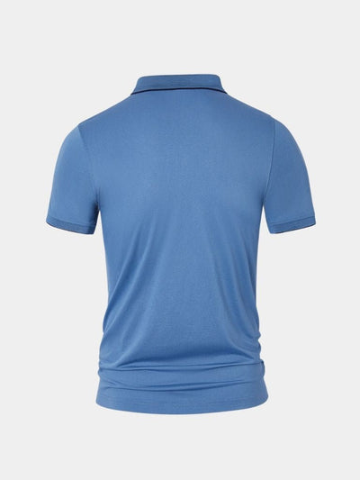 Rinaldi™ | Polo in Maglia con Zip a Quarto