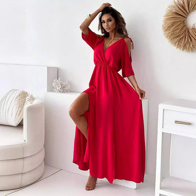 Isabella™ | Vestito Maxi con Spacco