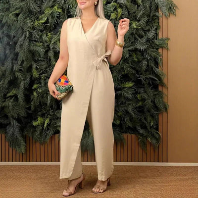 Giulia™ | Completo con Scollatura a V Elegante