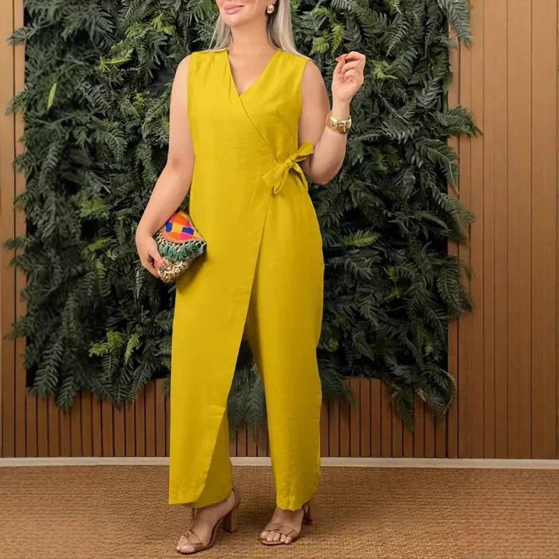 Giulia™ | Completo con Scollatura a V Elegante