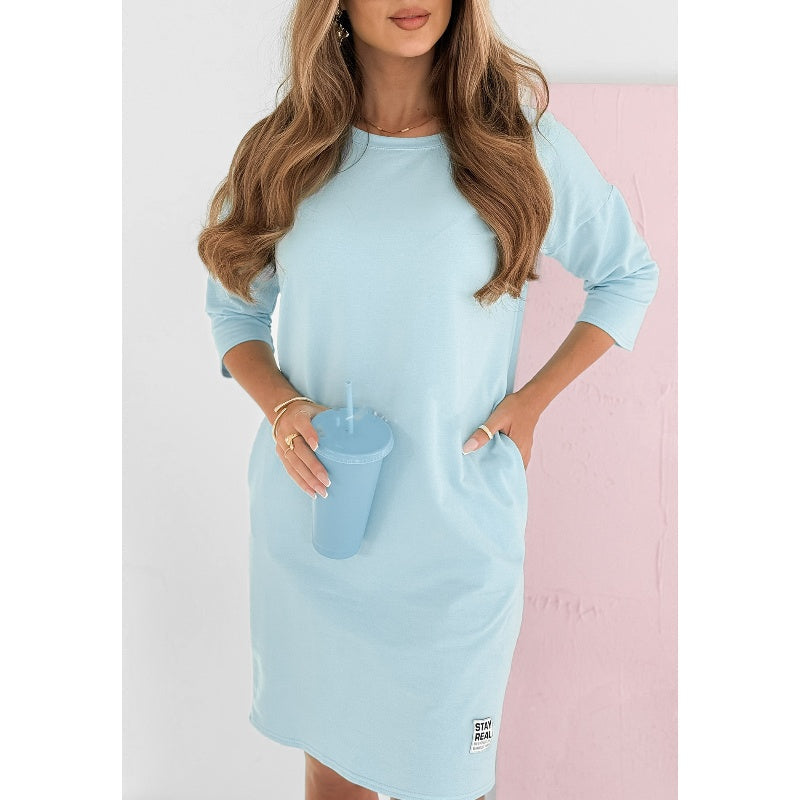 Camilla™ | Abito con Maniche 3/4 e Tasche