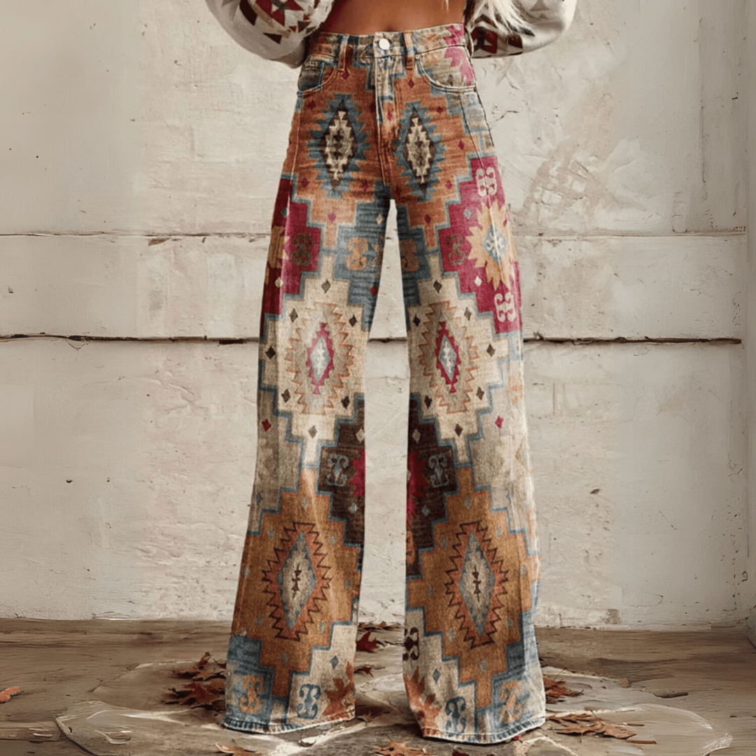 Sofia™ | Pantaloni Vintage Boho