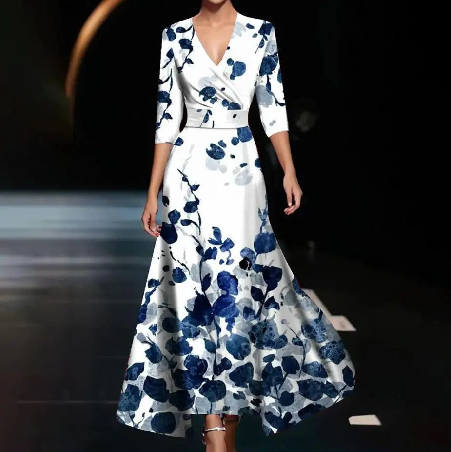 Beatrice™ | Abito floreale chic