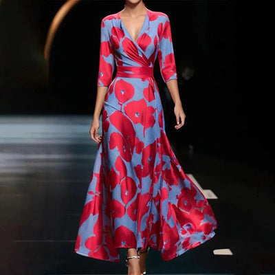 Beatrice™ | Abito floreale chic